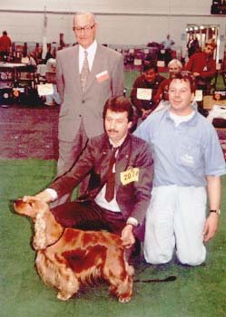 ICH Aro's Golden Arrow – European Winner Dortmund 1992, judge Lesly Page (GB) 