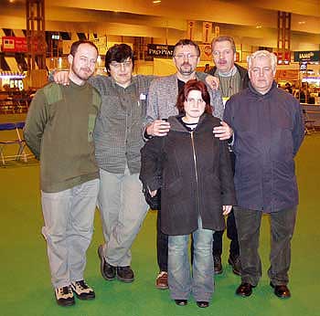 On 5th of March 2004 I visited Cruft´s dog show.