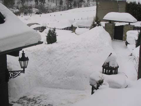 .... and when winter comes to Moravian Wallachia - 11.3.2005