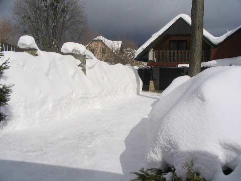 .... and when winter comes to Moravian Wallachia - 11.3.2005