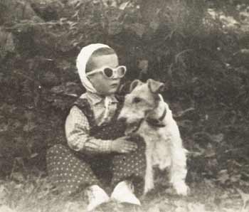 My first dog who was born in the same year as me – Bor z Cábu called "LOV"