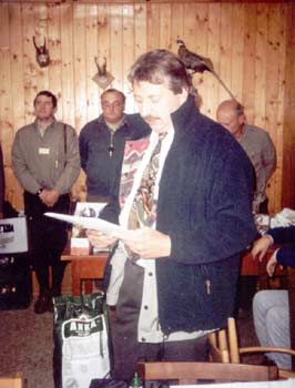 Chief judge at the Club All-Round Trial Kunín 1997