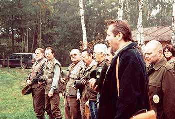 Chief judge at the All-Round Retriever Trial Třeboň 2001